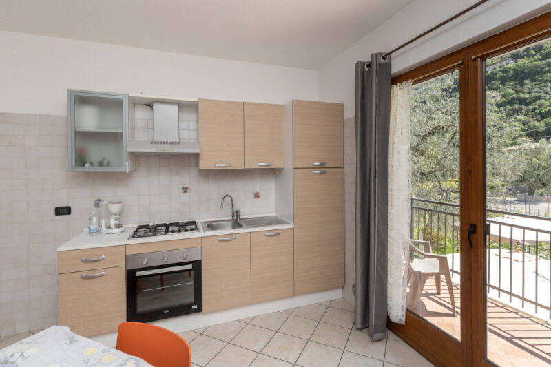 Cucina dell'Appartamento La Vigna a Malcesine